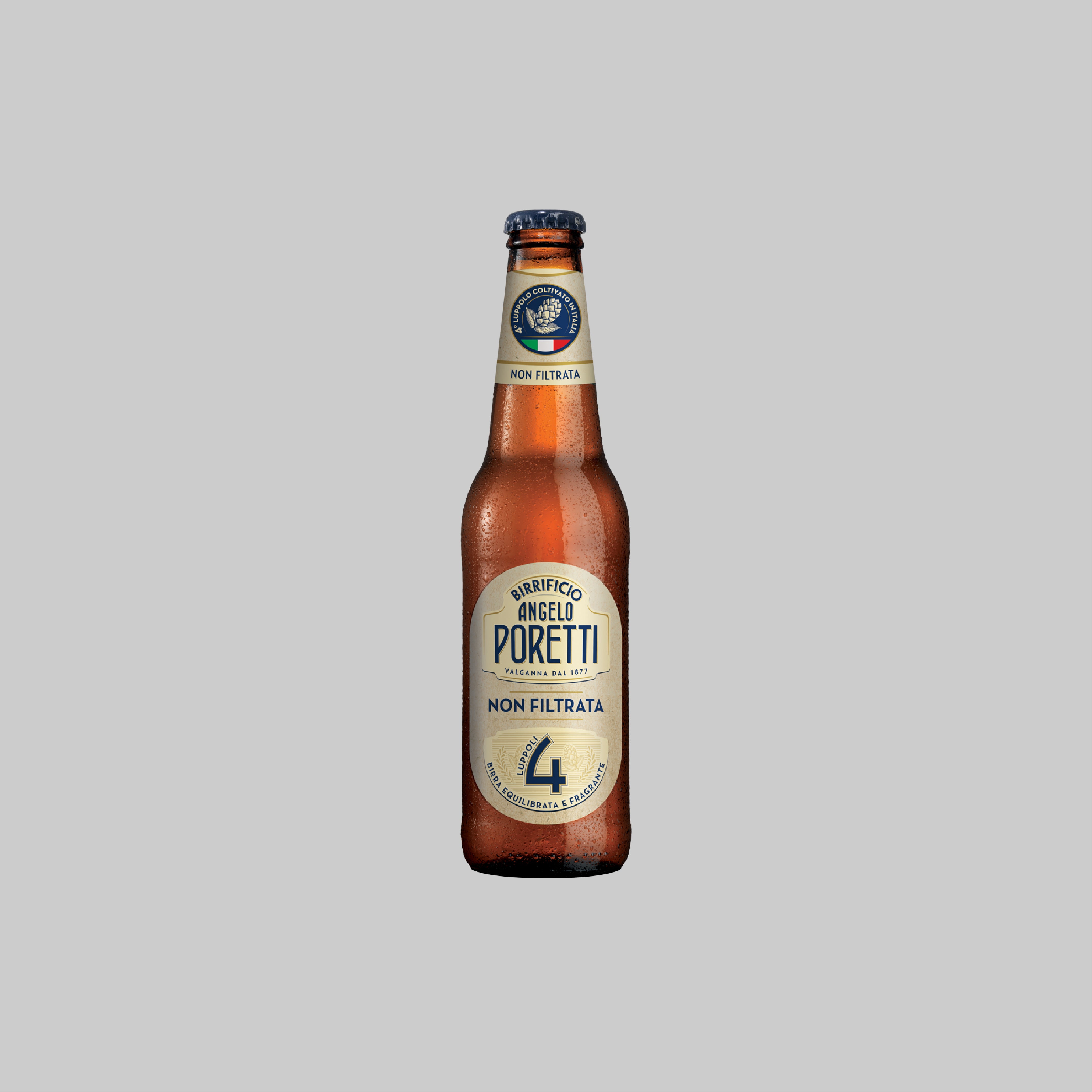 Birrificio Angelo Poretti 4 Luppoli Non Filtrata Bottle 330ml 5.0% - Time2Drink